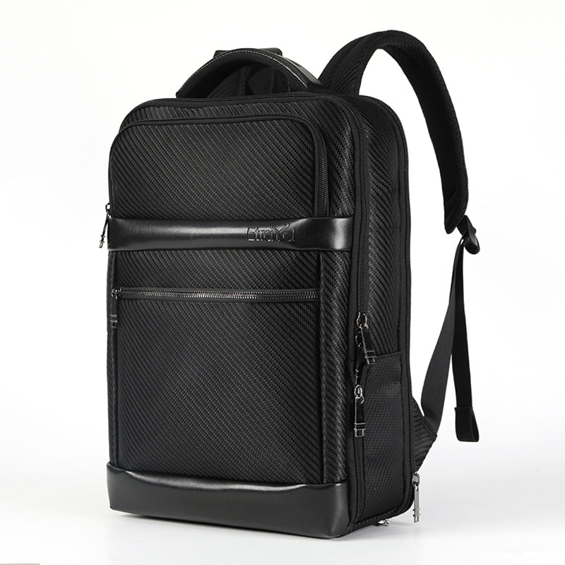 ETRAVEL Travel Backpack Oxford Cloth+PU Daypack Dual Shoulders Bag 28x13x42CM ETRAVEL Travel Backpack Oxford Cloth+PU Daypack Dual Shoulders Bag 28x13x42CM